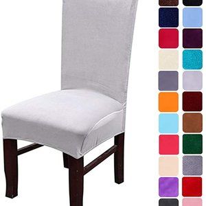 Surefit universal Light Gray Velvet Slipcover